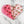 Load image into Gallery viewer, Cute-Heart Zip Pouch - Pink - Acrylic Template