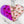 Load image into Gallery viewer, Cute-Heart Zip Pouch - Purple - Acrylic Template