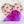 Load image into Gallery viewer, Cute-Heart Zip Pouch - Purple - Acrylic Template