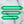 Load image into Gallery viewer, Hard Corners Zipper Accent Template - Mint - 3 Sizes Available