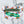 Load image into Gallery viewer, Hard Corners Zipper Accent Template - Mint - 3 Sizes Available