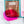Load image into Gallery viewer, 1-2-3-4 HALVES Inch Rounded Corners - Magenta - Acrylic Template