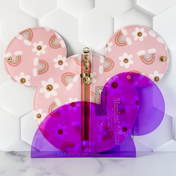 Magical Mouse Zip Pouch - Purple -  Acrylic Template