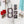 Load image into Gallery viewer, Open Center SQUARED Fancy Straps - Size 1" Webbing To 1/2" Hook - LIMITED COLOR - Glitter Bats - Set of 3 - Acrylic Template