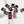 Load image into Gallery viewer, Sew In Fold Over Labels - Pink Snowflake - Set of 10