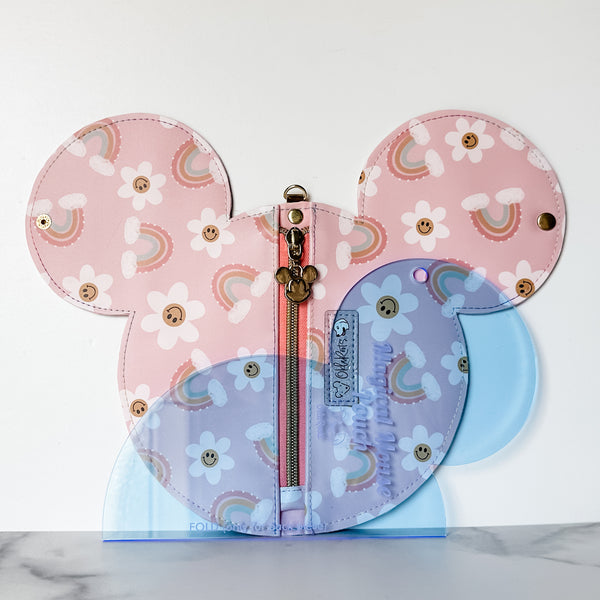 Magical Mouse Zip Pouch - Ocean -  Acrylic Template