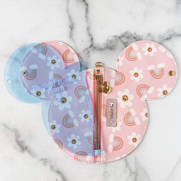 Magical Mouse Zip Pouch - Ocean -  Acrylic Template