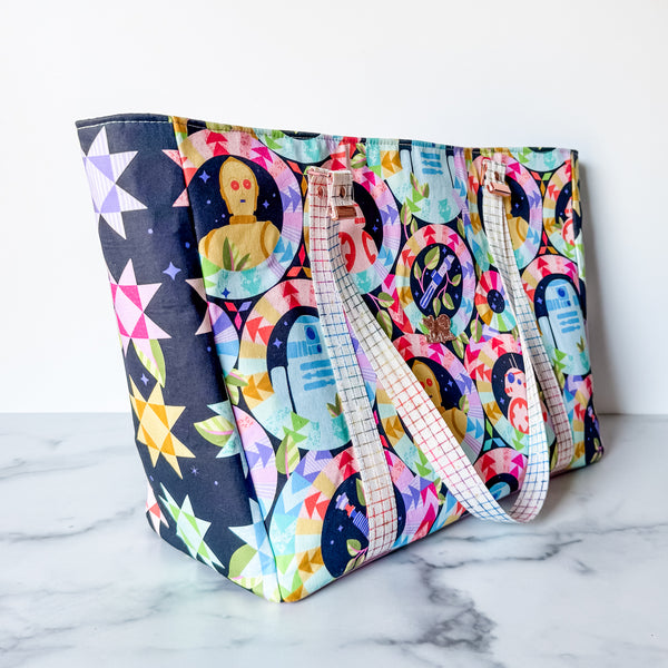 As Seen On OklaRoots - Colorful Bot Wish Tote