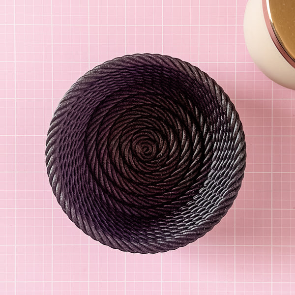 Medium Rope Craft Bowl -Onyx