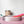 Load image into Gallery viewer, Craft Organizer - Rods - Clear With Blush Top