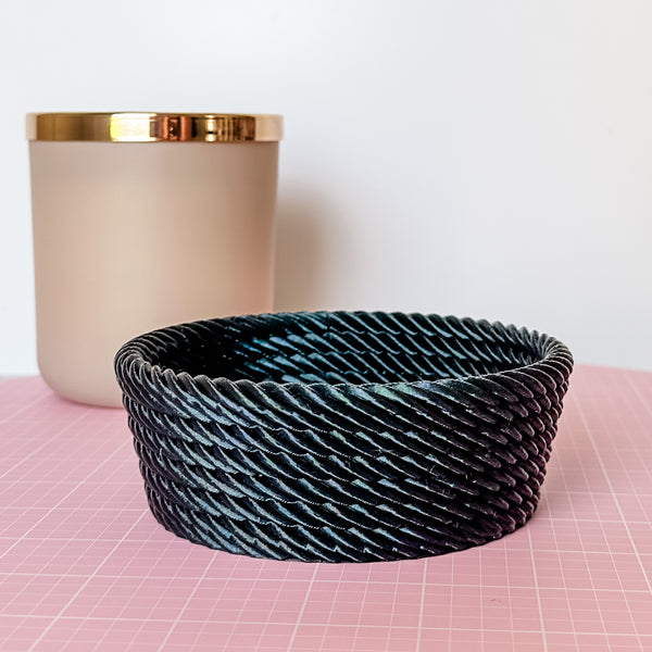Medium Rope Craft Bowl -Dark Magic