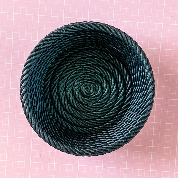 Medium Rope Craft Bowl -Dark Magic