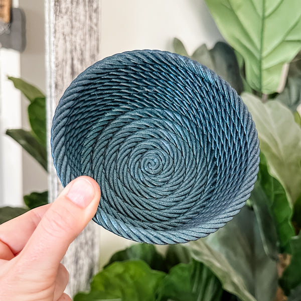 Medium Rope Craft Bowl -Dark Magic
