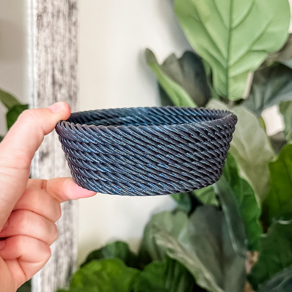 Medium Rope Craft Bowl -Dark Magic