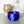 Load image into Gallery viewer, Spiked Craft Bowl - Metallic Purple / Blue - Designed by Newt!