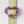 Load image into Gallery viewer, Removable Heart Strapzeez™ - Purple Foil Hearts