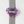 Load image into Gallery viewer, Removable Heart Strapzeez™ - Purple Foil Hearts