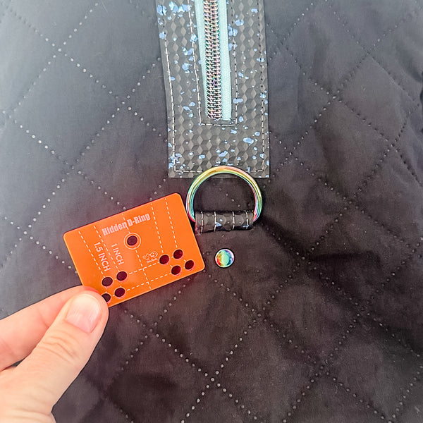 Hidden D-Ring Design Tool - For 1" and 1.5" Wide Connectors - Hot Pink