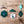 Load image into Gallery viewer, English Paper Piecing Set of 3 - 1/4" Seam Allowance - "Box Top" Style - Teal - Acrylic Template