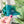 Load image into Gallery viewer, English Paper Piecing Set of 3 - 1/4" Seam Allowance - "Box Top" Style - Teal - Acrylic Template