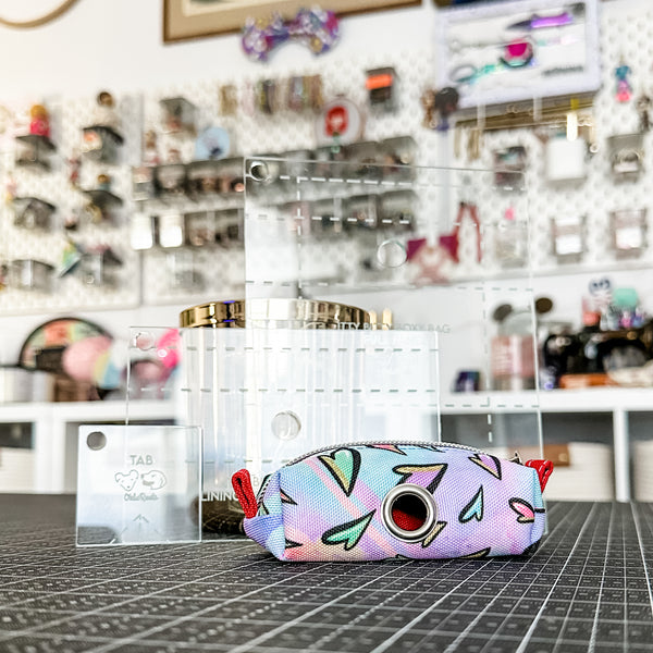 Itty Bitty Boxy Bag Set of 3 - Soda -  Acrylic Template