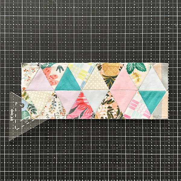 English Paper Piecing - 1 3/8" Triangle Style - Clear - Acrylic Template