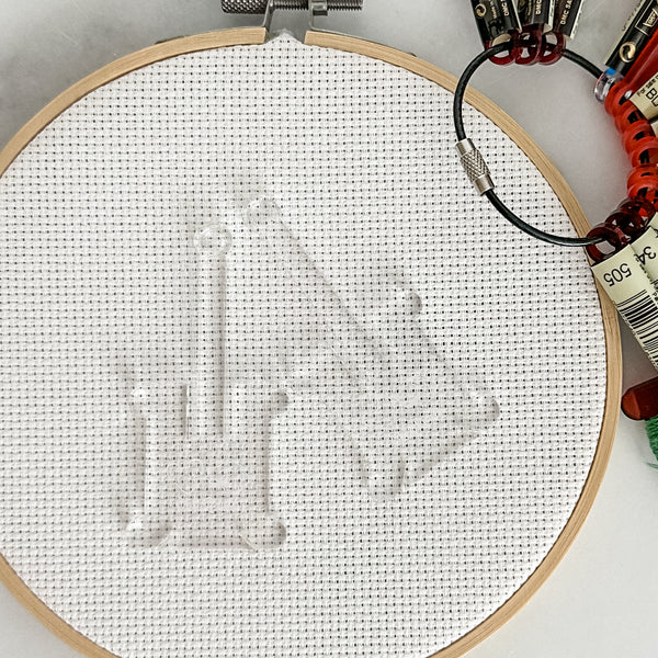 Clear - Hanging Embroidery Floss Holder - Sold Individually