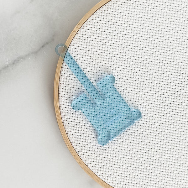 Ocean Blue - Hanging Embroidery Floss Holder - Sold Individually