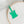 Load image into Gallery viewer, Emerald (Mint) Green - Hanging Embroidery Floss Holder - Sold Individually