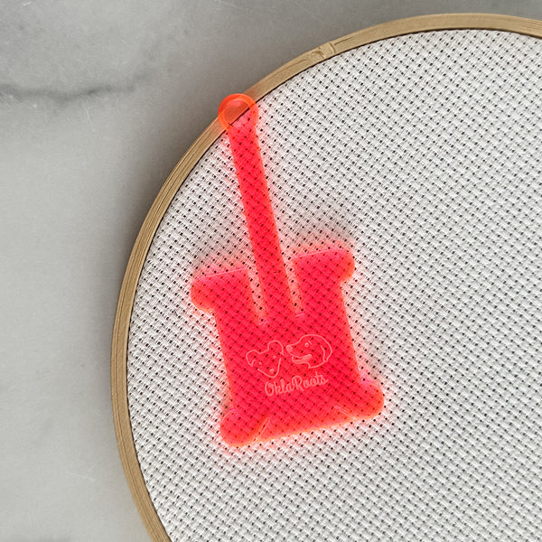 Hot Pink - Hanging Embroidery Floss Holder - Sold Individually