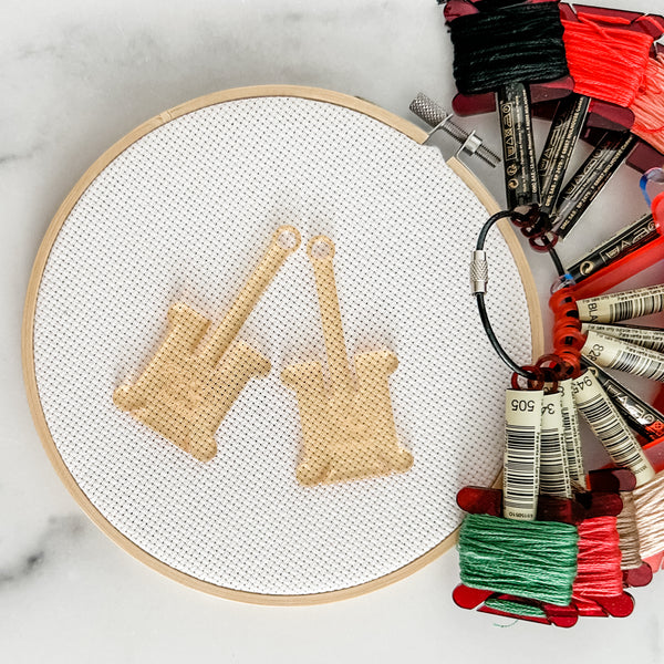 Light Orange - Hanging Embroidery Floss Holder - Sold Individually