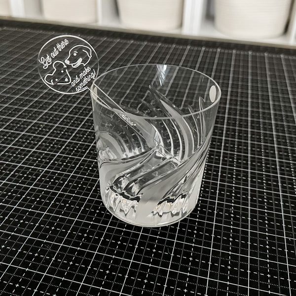 Make Something Drink Swizzle Stick- Clear - Sold Individually