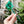 Load image into Gallery viewer, Sewing Machine Drink Swizzle Stick - Mint - Sold Individually