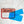 Load image into Gallery viewer, Curved Clear Bottom Zip Pouch - Blue - Acrylic Template