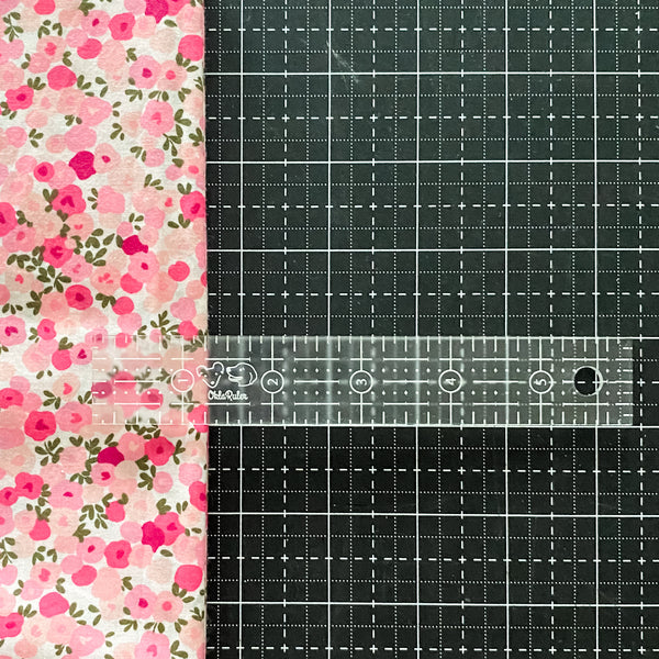 Frosted OklaRuler : 1" x 6" Clear Ruler