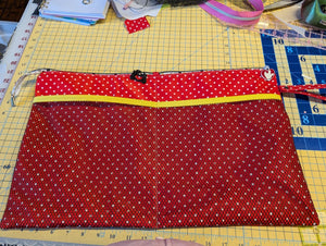 Wet / Dry Double Zip Bag - Full Pattern - Downloadable PDF