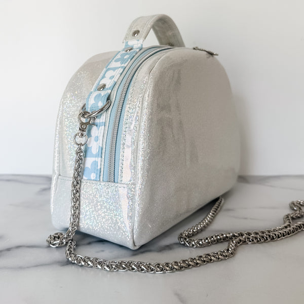 As Seen On OklaRoots - Winter White Konin Bowler Bag