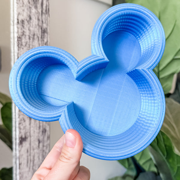 Tiered Large Mouse Shaped Craft Bowl - Fiji