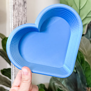 Tiered Large Heart Shaped Craft Bowl - Fiji