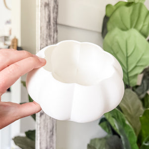 Large Pumpkin Craft Bowl - White - Designed by Newt!