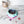 Load image into Gallery viewer, Large Pumpkin Craft Bowl - Cherry / Baby Blue Combo - Designed by Newt!
