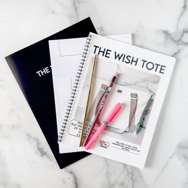 Wish Tote Printed Pattern Bundle! - Patreon