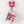 Removable Pumpkin Head Strapzeez™ - Hot Pink Stars