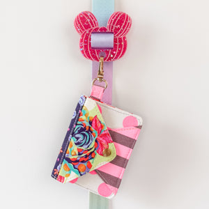 Removable Pumpkin Head Strapzeez™ - Hot Pink Stars