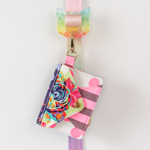Removable Cat Head Strapzeez™ - Rainbow Leopard