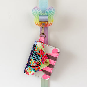 Removable Pumpkin Head Strapzeez™ - Rainbow Leopard