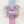 Removable Pumpkin Head Strapzeez™ - Blue Pink Gold Stars