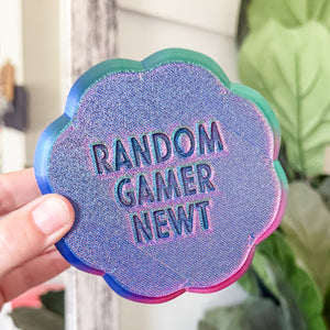 Medium Pumpkin Craft Bowl - Purple Chrome - Designed by Newt!