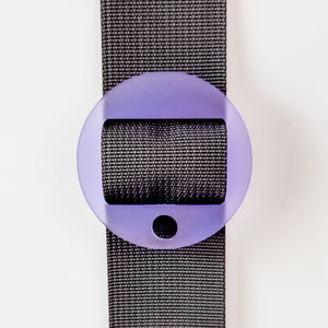 Removable Circle Strapzeez™ - Frosted Violet