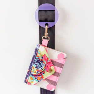 Removable Circle Strapzeez™ - Frosted Violet